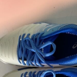 ASICS  Walking sneakers blue/white Size 9